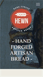 Mobile Screenshot of hewnbread.com